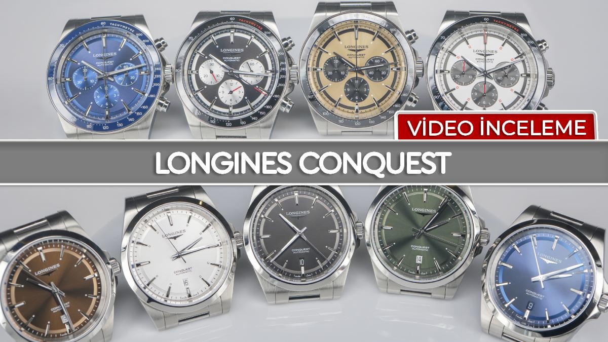 Longines Conquest 2023 Yeni Koleksiyon Video İnceleme