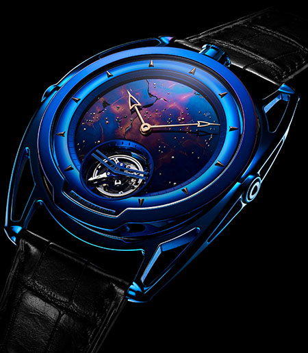 De Bethune DB28 Kind of Blue Tourbillon Meteorite