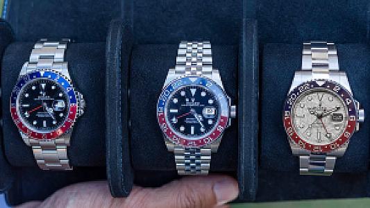 For the Love of Blue/Red Bezel