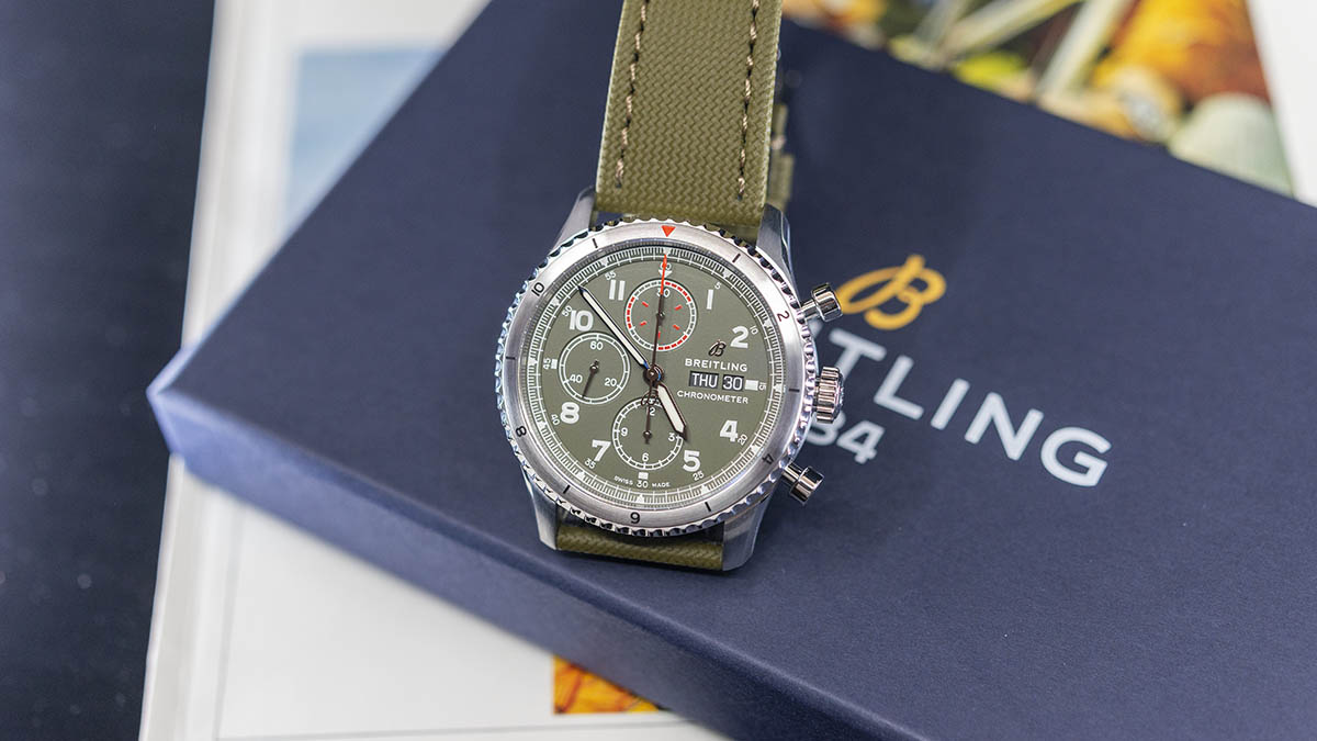 Breitling Aviator 8 Chronograph 43 Curtiss Warhawk (Ref. A133161A1L1X1)