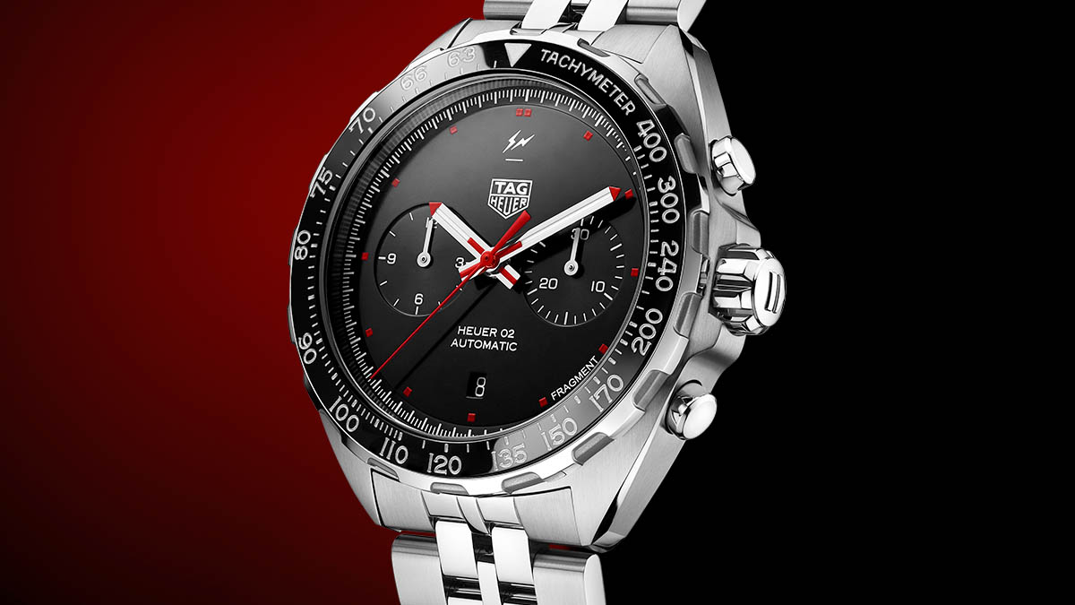 Motorsporları Aşkına: TAG Heuer x Fragment Design Heuer 02 (Ref. CAZ201A.BA0641)