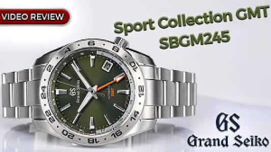 Elegant and Versatile: Grand Seiko Sport Collection GMT SBGM247