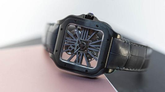 Cartier Santos Skeleton ADLC “Noctambule” (Ref. WHSA0009)