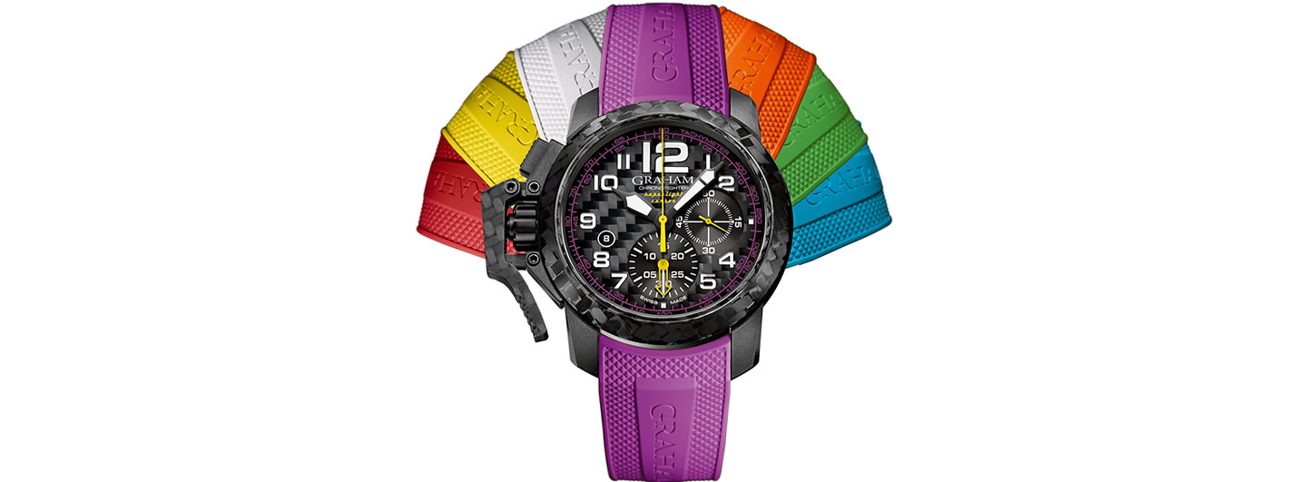 Graham Chronofighter Superlight Carbon - New Colours