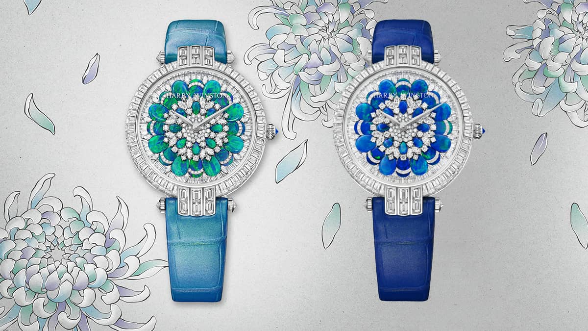 Harry Winston Premier Hypnotic Chrysanthemum Automatic 36mm