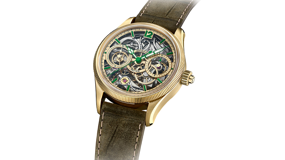 Montblanc 1858 The Unveiled Secret Minerva Monopusher Chronograph LE18