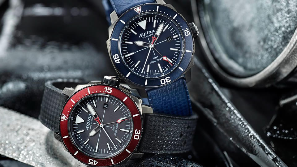 Alpina Seastrong Diver GMT Quartz