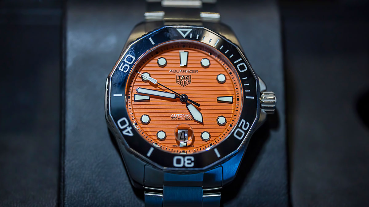 TAG Heuer Aquaracer Professional 300 Orange Diver Ref. WBP201F.BA0632