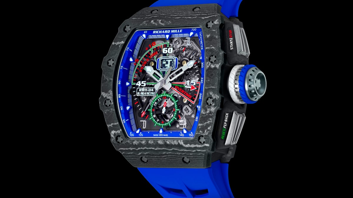 İkon Tasarım Yeni Stil: Richard Mille RM 11-04 Roberto Mancini