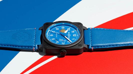 Bell & Ross BR 03-92 Patrouille de France 70th Anniversary Ref. BR0392-PAF7-CE/SCA