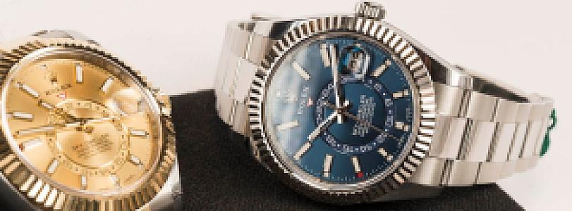 Rolex Sky-Dweller Ref. 326934 Stainless Steel & Ref. 326933 Two-Tone