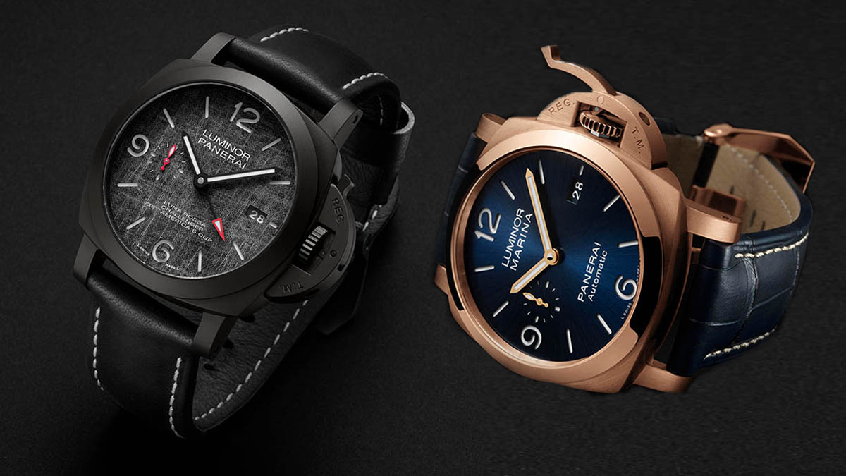 Panerai Luminor Expands with Precious Materials