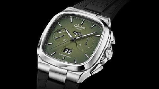 Glashütte Original Seventies Chronograph Panorama Date Fab Green