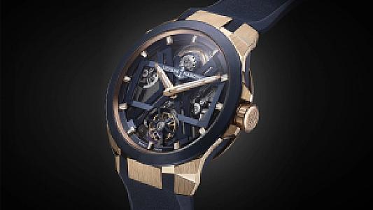 Ulysse Nardin Blast Tourbillon in Blue & Gold Ref. 1725-400-3A/3A