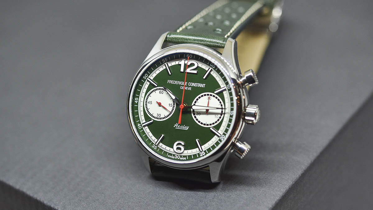 Frederique Constant Vintage Rally Healey Chronograph (Ref. FC-397HGR5B6)