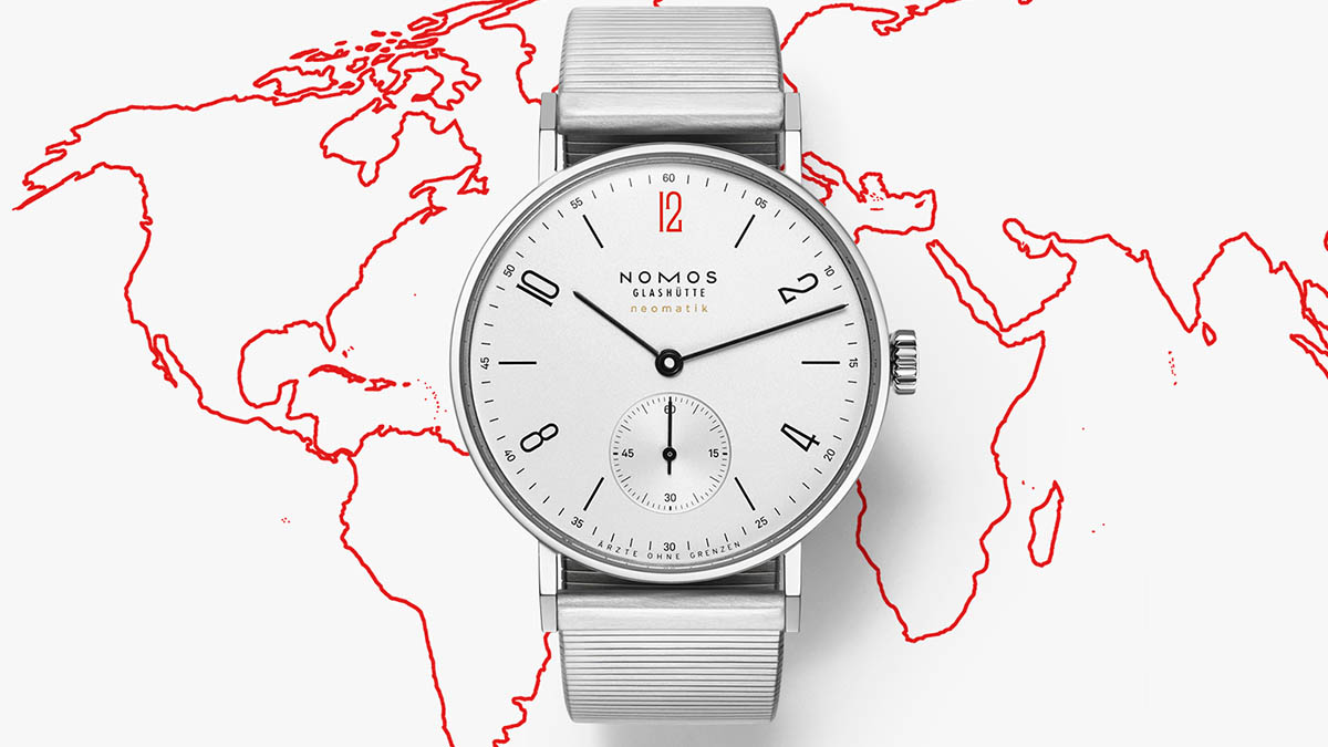 NOMOS Glashütte Tangente Neomatik Médecins Sans Frontières Limited Edition