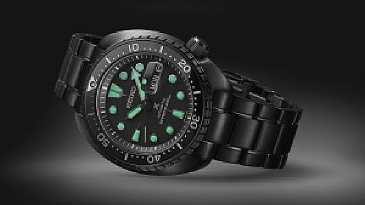 SEIKO King Turtle Black Series 