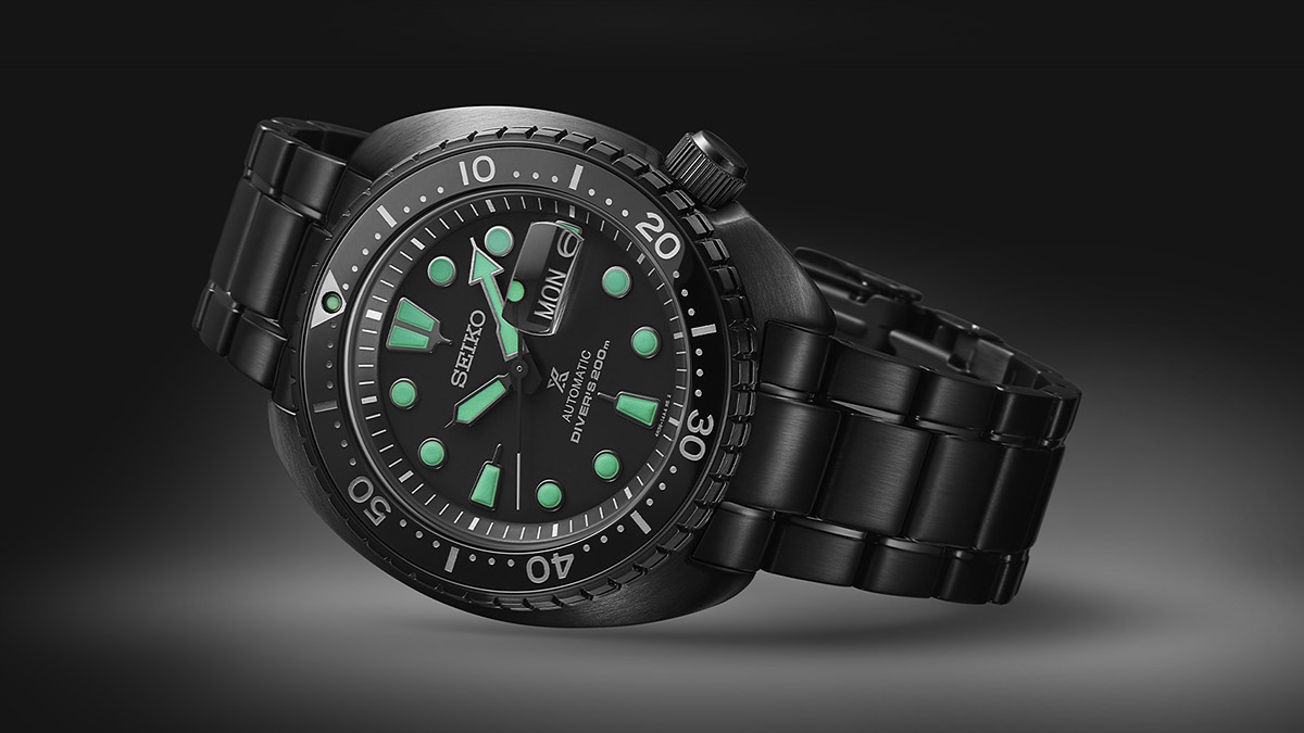 SEIKO King Turtle Black Series 