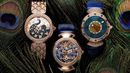 Bulgari - LVMH Watch Week 2021 - Bvlgari Divas’ Dream Peacock Collection