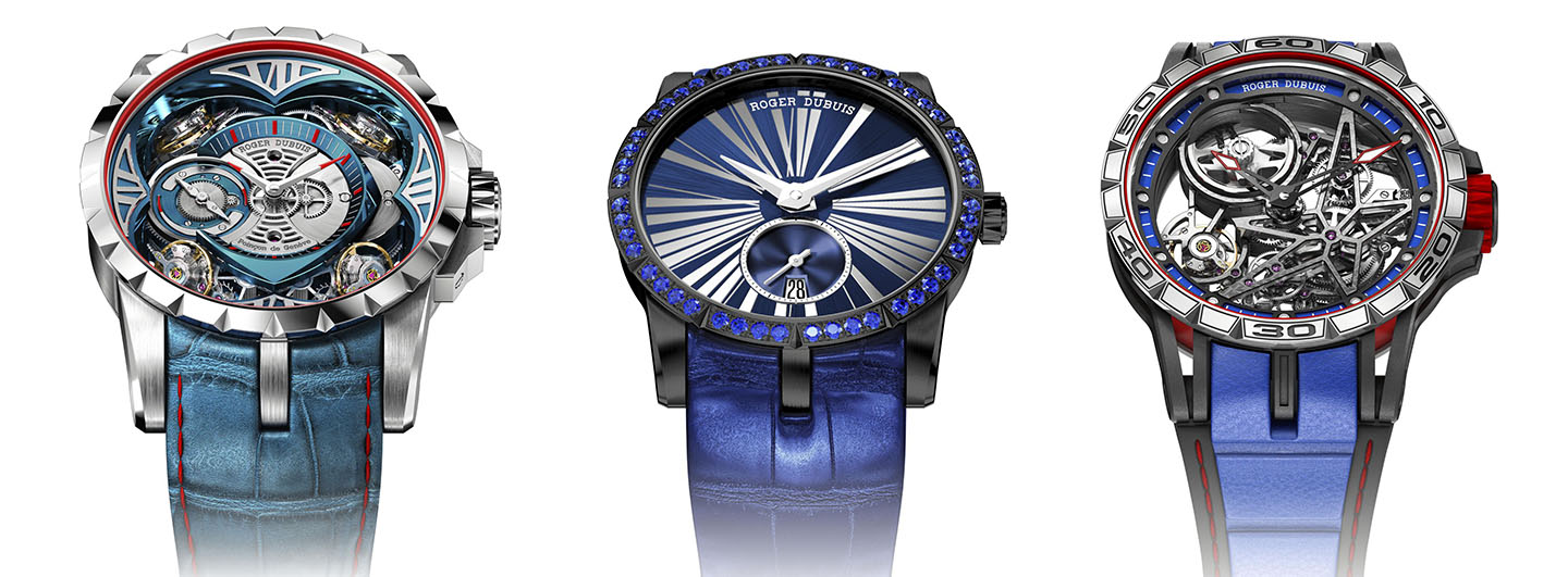 Roger Dubuis introduced three new models from its 2017 Collection.