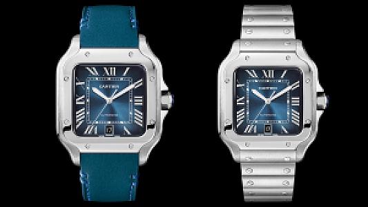 Cartier Santos Gradient Blue Dial (Ref. WSSA0013)