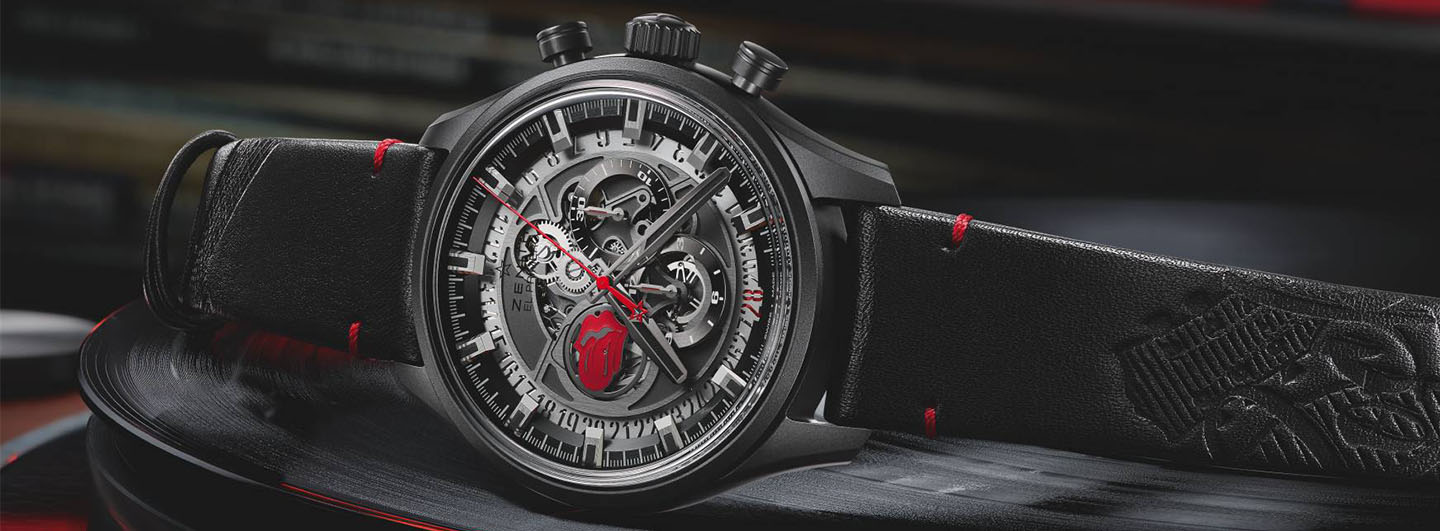 Zenith El Primero Skeleton Tribute to The Rolling Stones