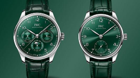 IWC Portugieser Automatic & Portugieser Perpetual Calendar Yeşil Kadranlar