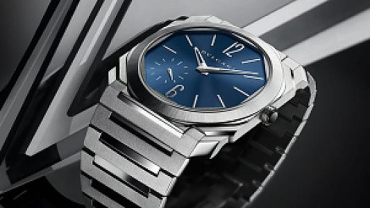 A Summer Breeze: Bulgari Octo Finissimo Automatic Blue Dial