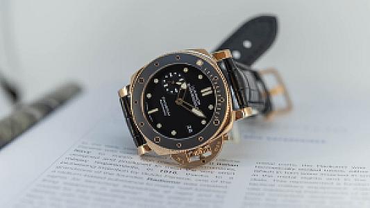 Officine Panerai Submersible 1950 3 Days Automatic Oro Rosso 42mm PAM00684