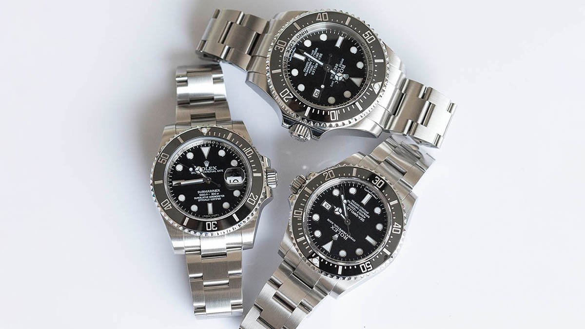 Üç Modern Rolex Dalgıç Saatinin Mücadelesi