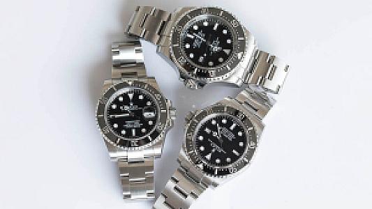 Battle of Three Modern Rolex Divers