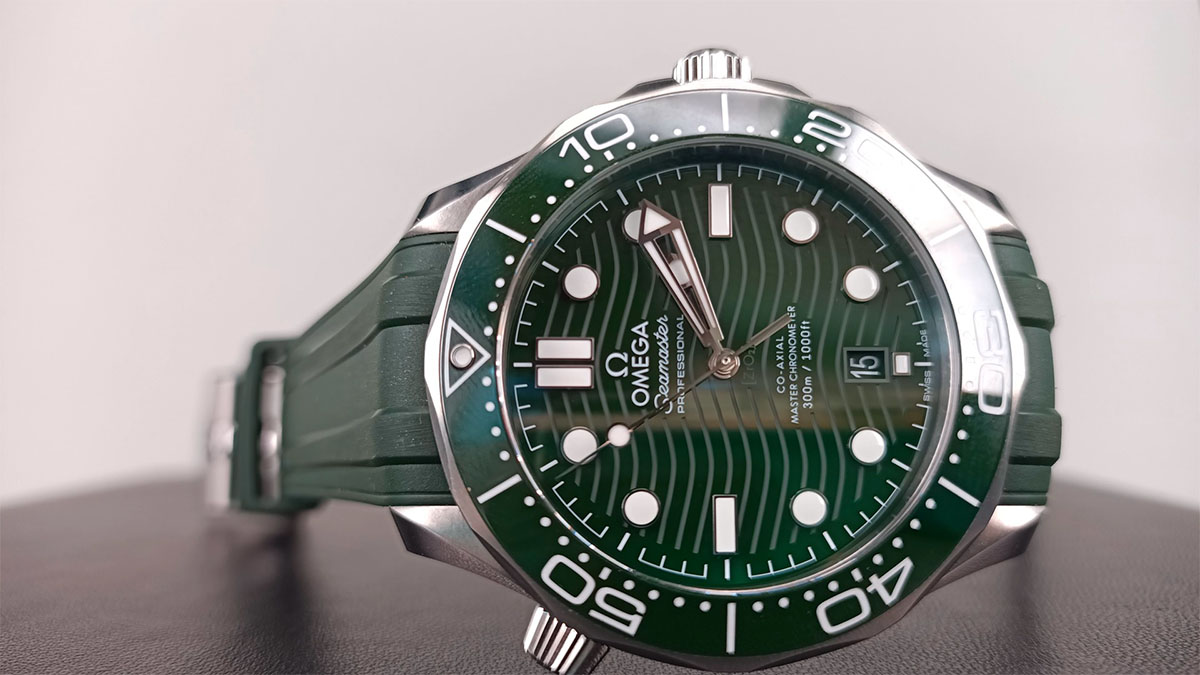 The Most Beautiful Shade of Green- Omega Seamaster Diver 300M Green