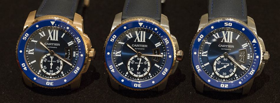 Calibre de Cartier Diver Blue