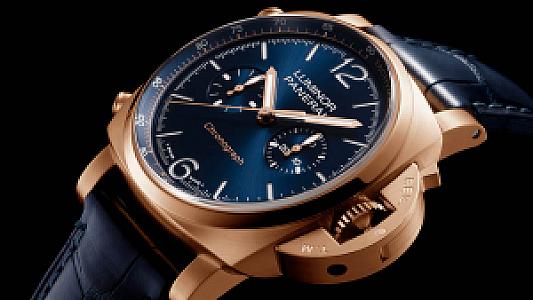 Panerai Luminor Chrono Goldtech Blu Notte (Ref. PAM01111)