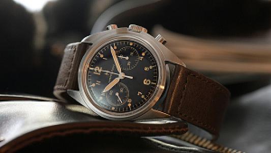 Hamilton Khaki Pilot Pioneer Mechanical Chronograph Ref. H76409530