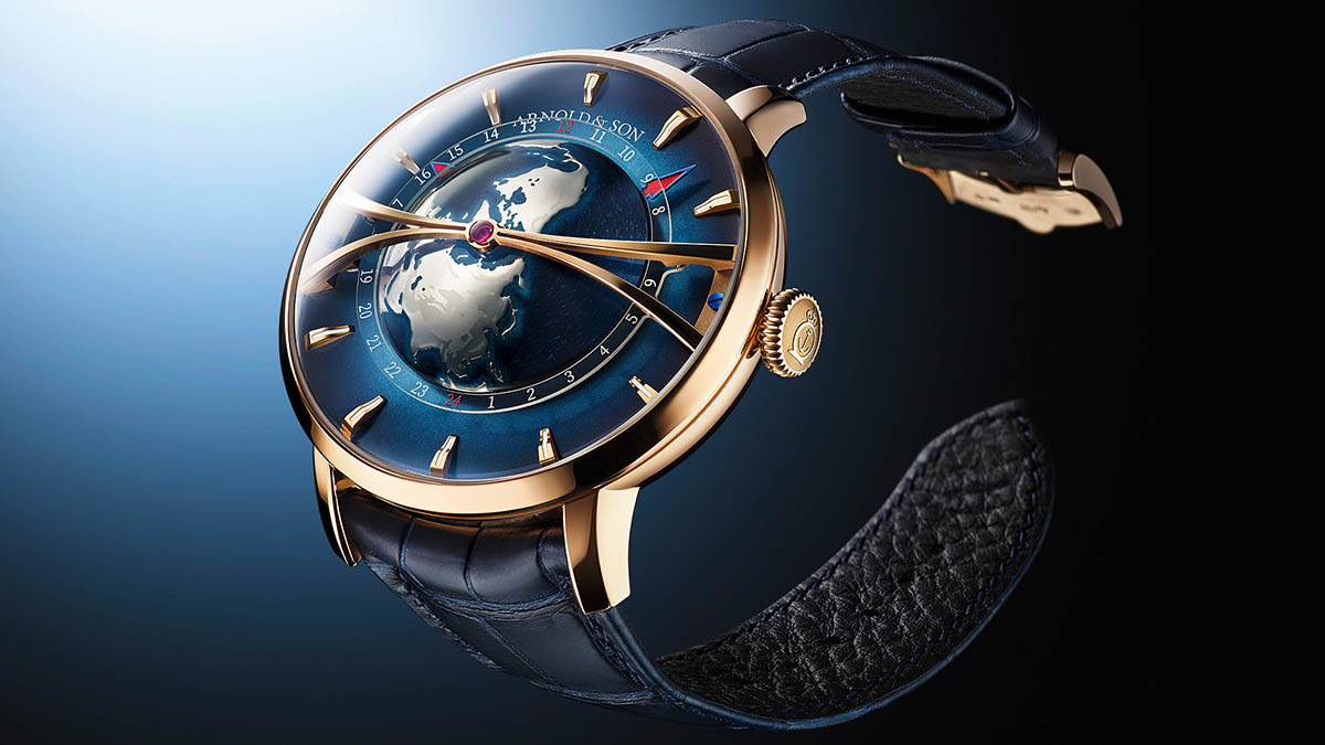 Arnold & Son Globetrotter Gold (Ref. 1WTAR.U01C.)