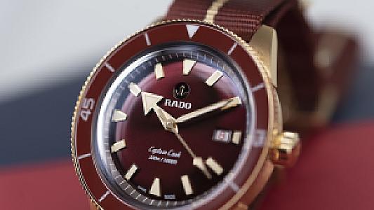 Rado Captain Cook Bronze Burgundy Dial (Ref. 01.763.0504.3.540)