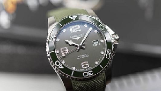 Now in Green: Longines HydroConquest