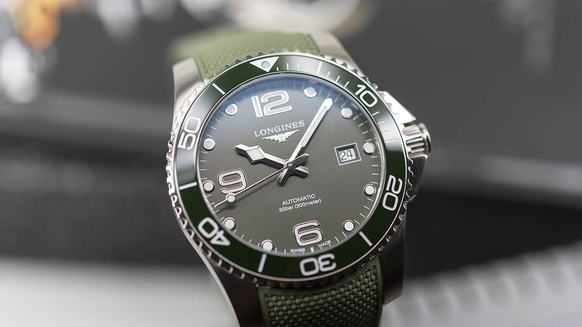 Now in Green: Longines HydroConquest