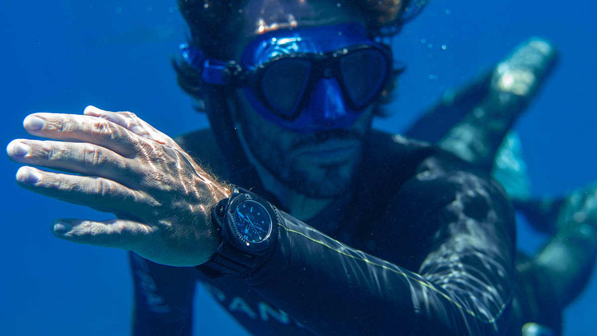 A Journey to the Uncharted World with Guillaume Néry and Panerai