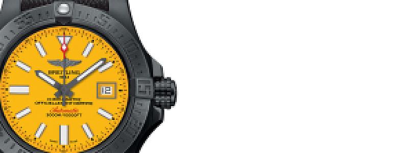 Breitling Avenger II Seawolf Blacksteel