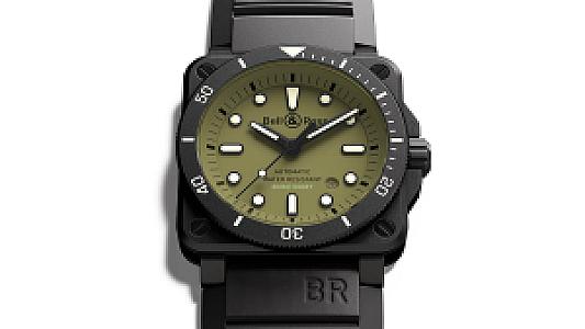 Bell & Ross BR 03 Diver Military (Ref. BR0392-D-KA-CE/SRB)