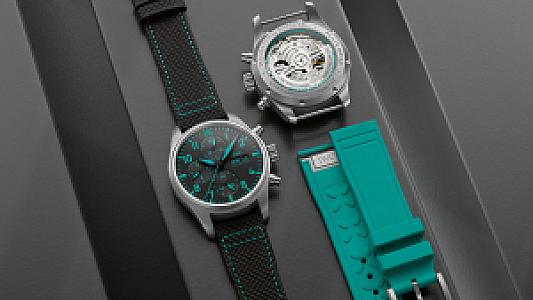 IWC Pilot’s Watch Chronograph 41 Edition Mercedes-AMG Petronas Formula One Team Ref. IW388108