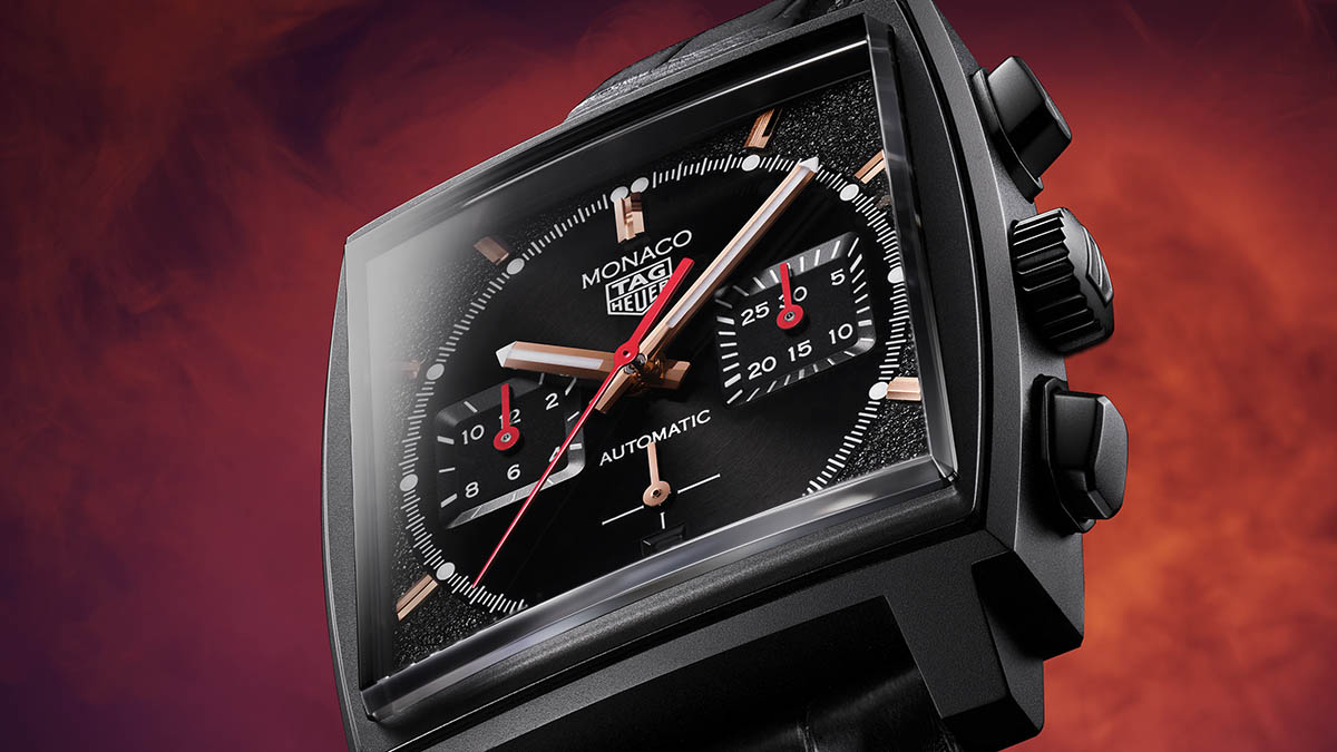 TAG Heuer Monaco Special Edition Black DLC Titanium