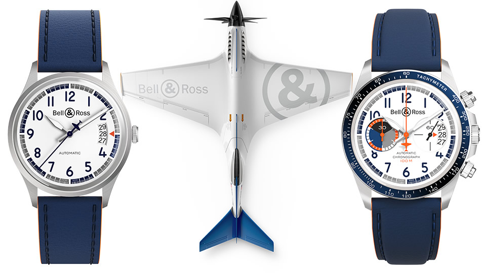 Bell & Ross Racing Bird BRV1-92 and BRV2-94