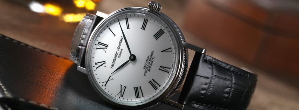 Frederique Constant presents The Art of Porcelain, with a handmade Hungary Porcelain Dial