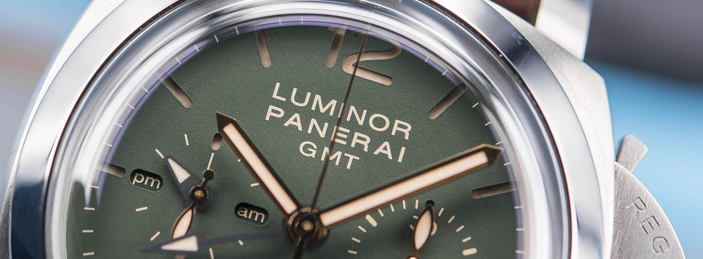 Panerai Luminor 1950 Chrono Monopulsante 8 Days GMT Titanio - 44mm (Ref.PAM00737)