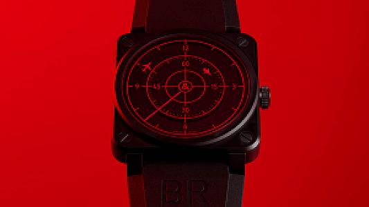 Bell & Ross BR03-92 Red Radar Ceramic (Ref. BR0392-RRDR-CE/SRB)