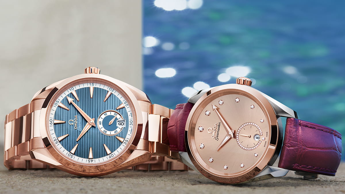 The New Omega Aqua Terra Collection