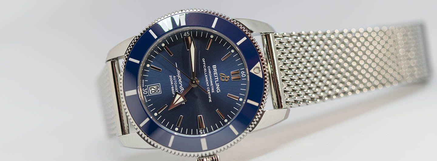 Breitling Superocean Heritage II B20 Automatic 42 Stainless Steel-Gun Blue Ref. AB201016/C960/154A